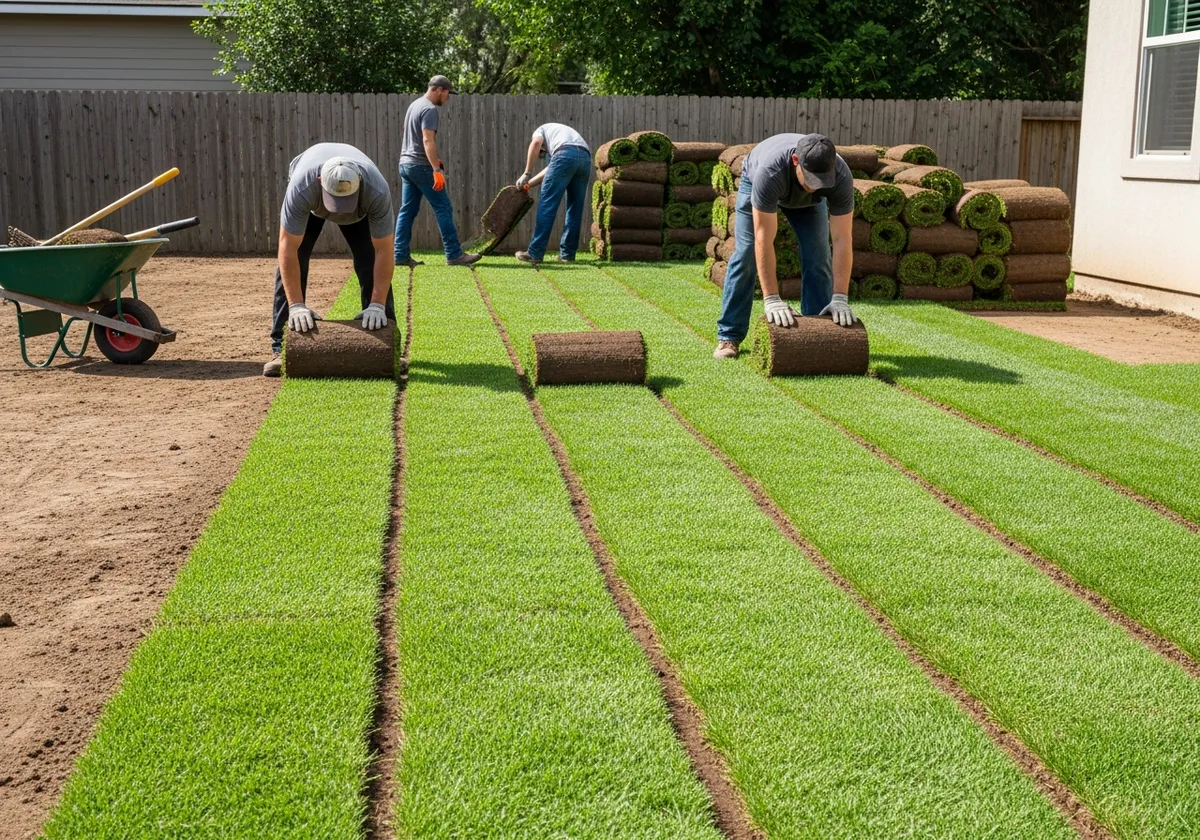 Sod Installation service in Dallas-Fort Worth